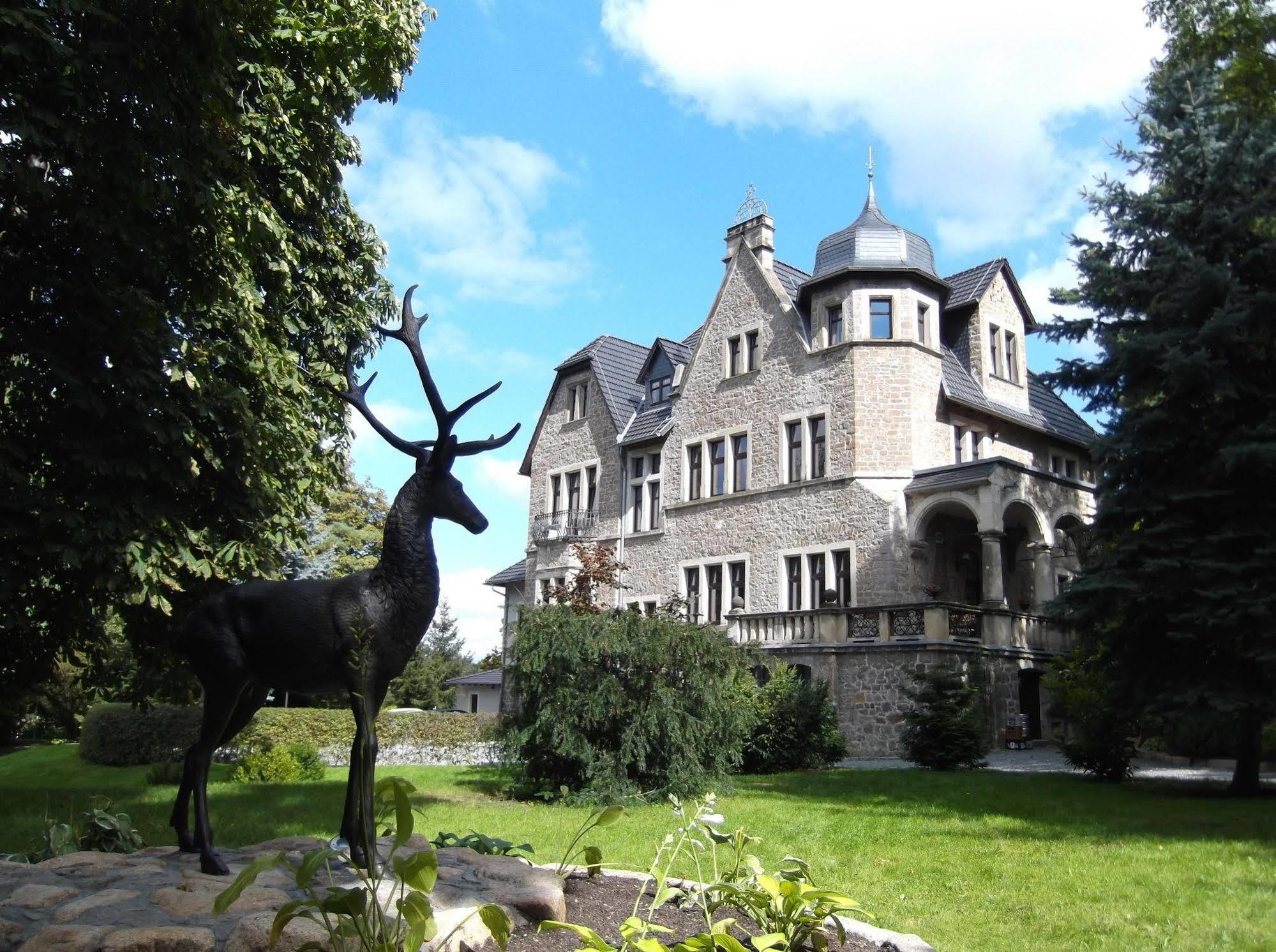 Schlosshotel Stecklenberg Thale Bagian luar foto