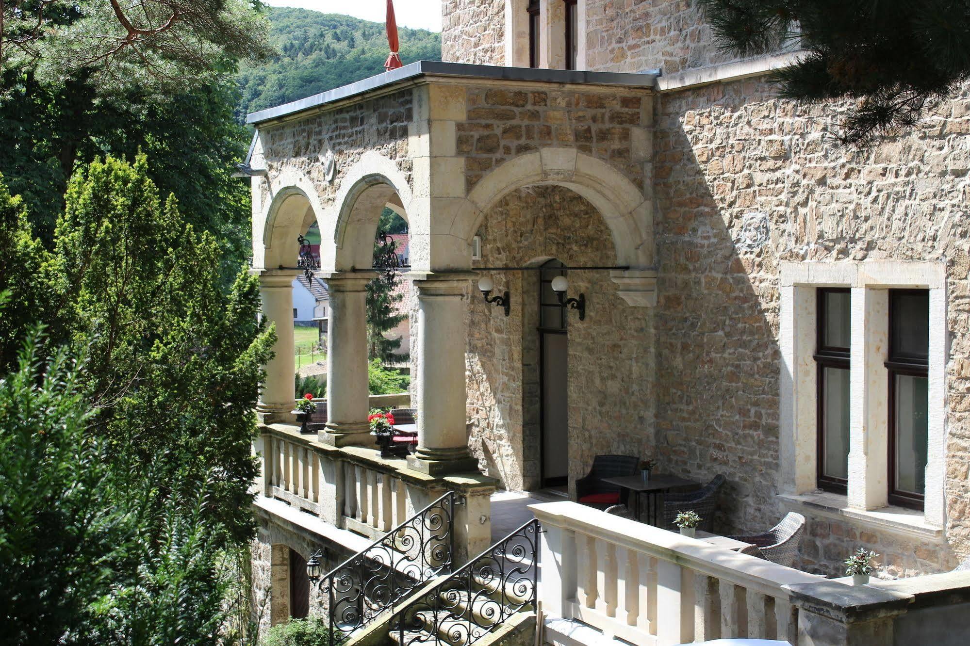 Schlosshotel Stecklenberg Thale Bagian luar foto